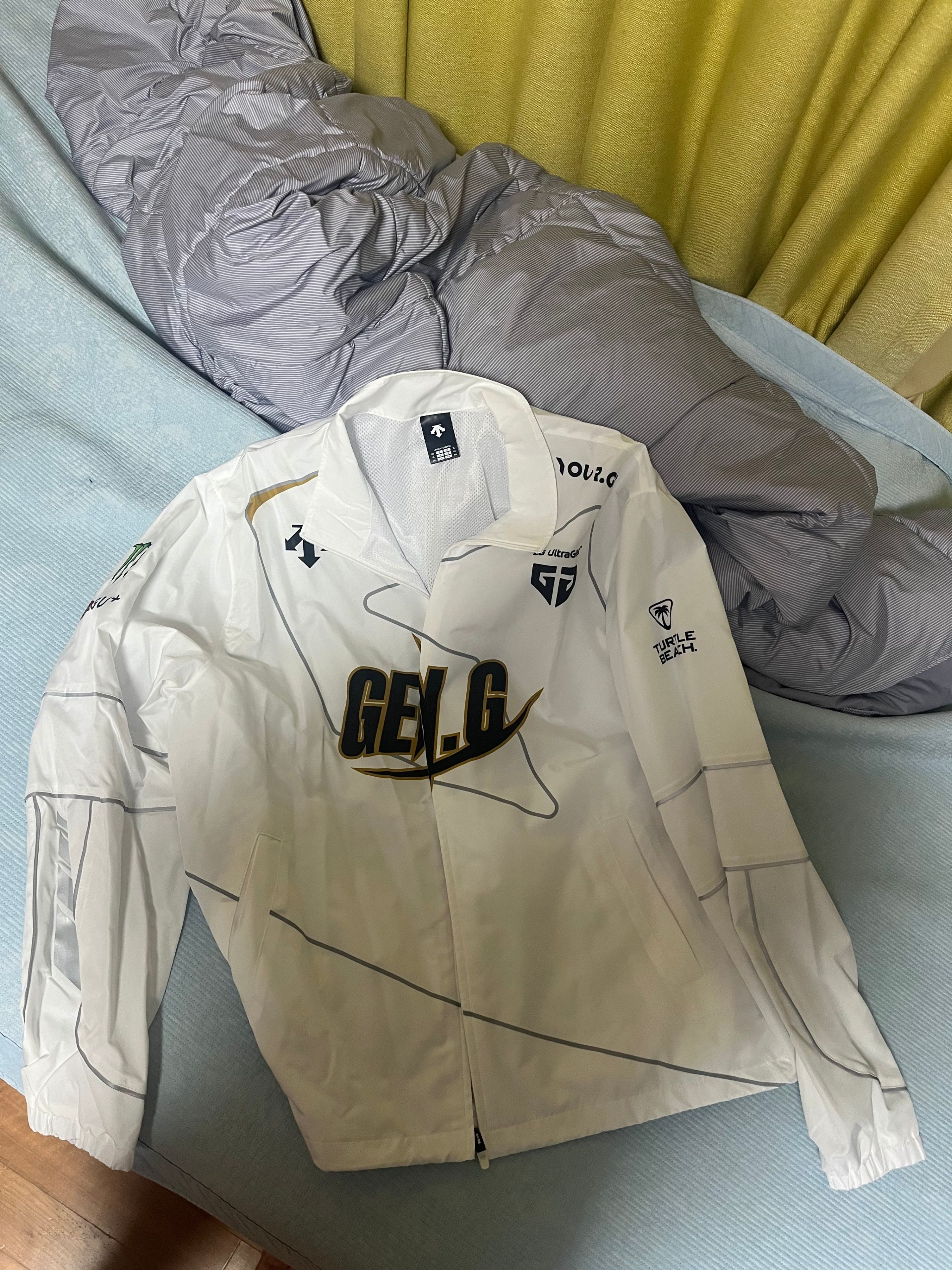 美良品 TEAM DESCENTE デサント 選手用ミドルジャケット デサント DESCENTE メンズ クロスジャケット クロススタンド