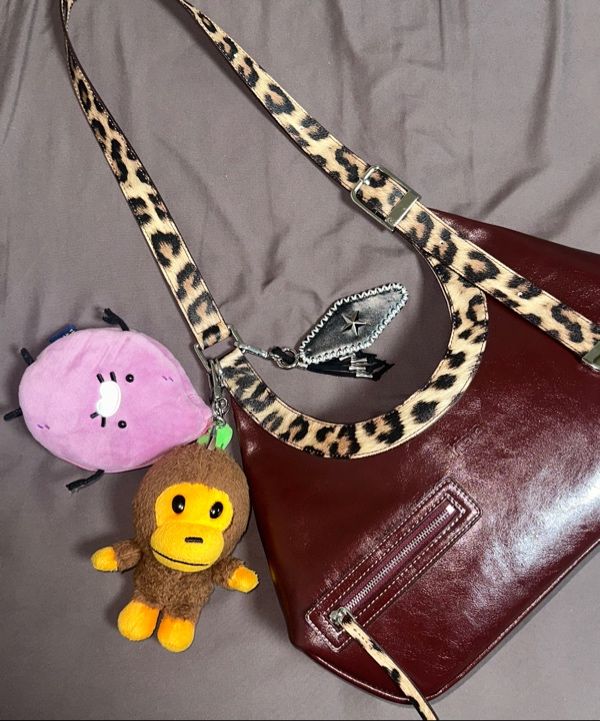 hieta Maya bag Burgundy バッグ MUSINSA | HIETA Maya bag / Burgundy