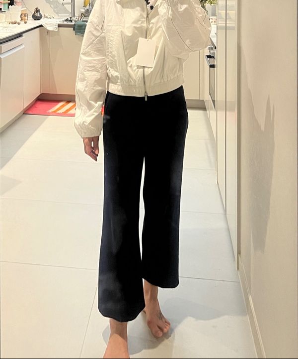 MUSINSA公式 | MATIN KIM MATIN COATING CROP BLOUSON IN IVORY