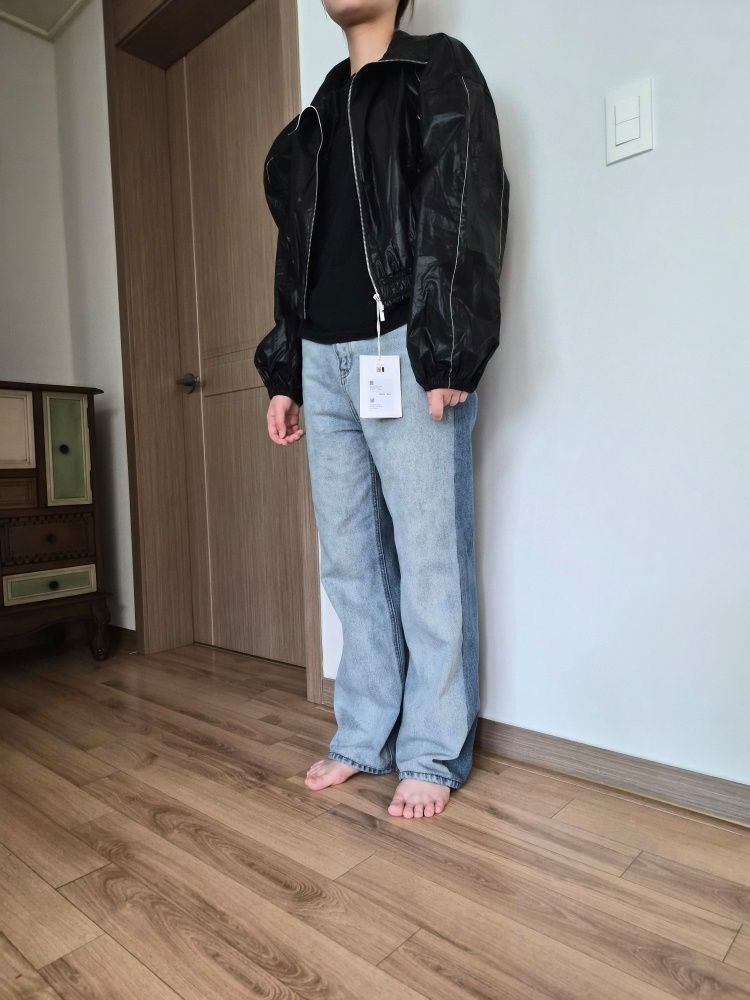 ジャケット・アウター MATIN COATING CROP BLOUSON IN BLACK MUSINSA | MATIN KIM MATIN COATING CROP BLOUSON IN BLACK