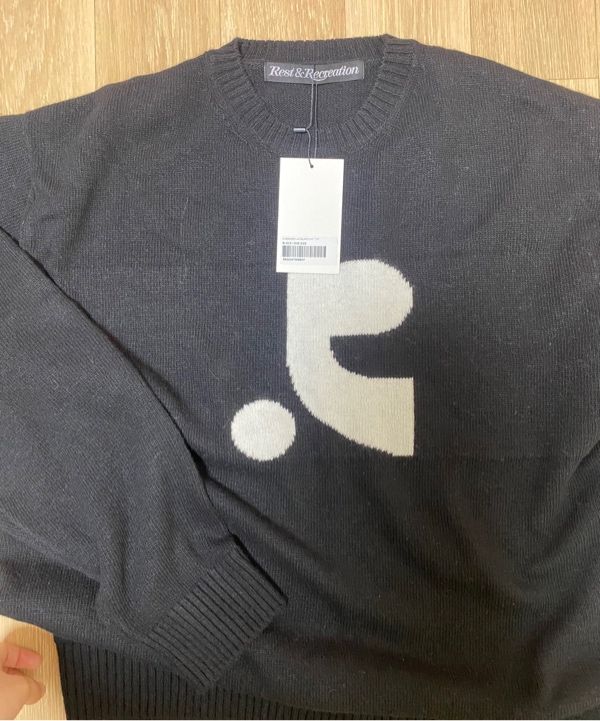 Rest&Recreation☆JACQUARD KNIT TOP（3color） MUSINSA | REST&RECREATION OVERSIZED JACQUARD KNIT TOP-BLACK