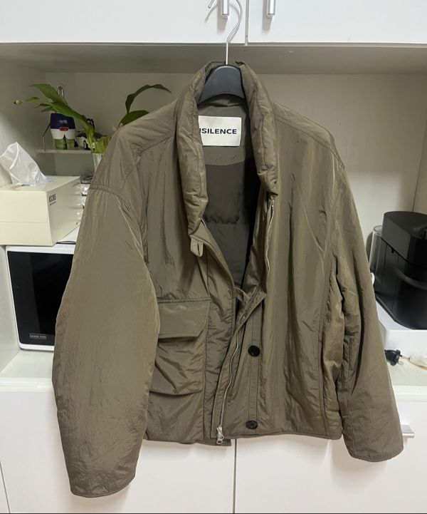 MUSINSA | INSILENCE WOMEN M69 Puffer Jacket BROWN