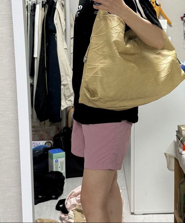 MUSINSA | SAND MUSEUM CACTUS HOBO BAG [Butter Yellow]