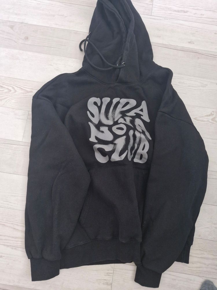 MUSINSA公式 | NP STUDIO Supernova Club Logo Overfit Hooded T