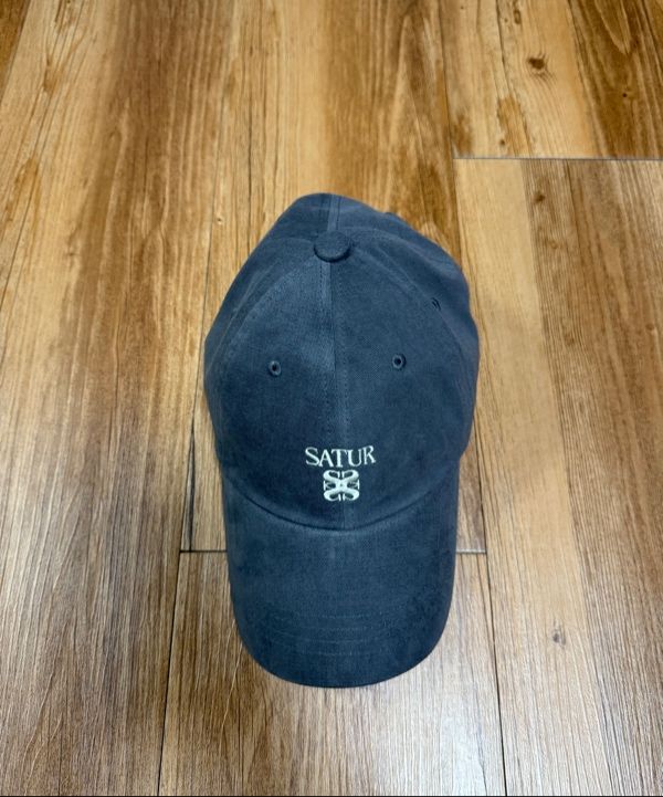MUSINSA | SATUR Apero Small Logo Ball Cap Vintage Brown