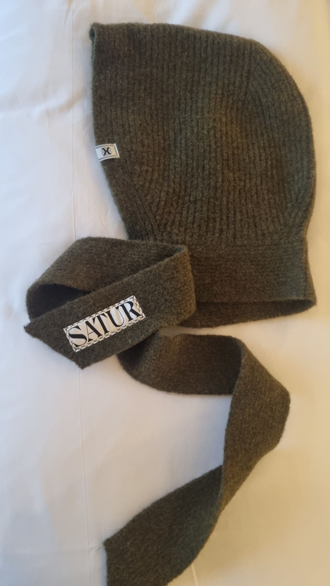 ☆送料・関税込☆SATUR★(W) Knit Balaclava★ MUSINSA公式 | SATUR (W) Knit Balaclava Cream