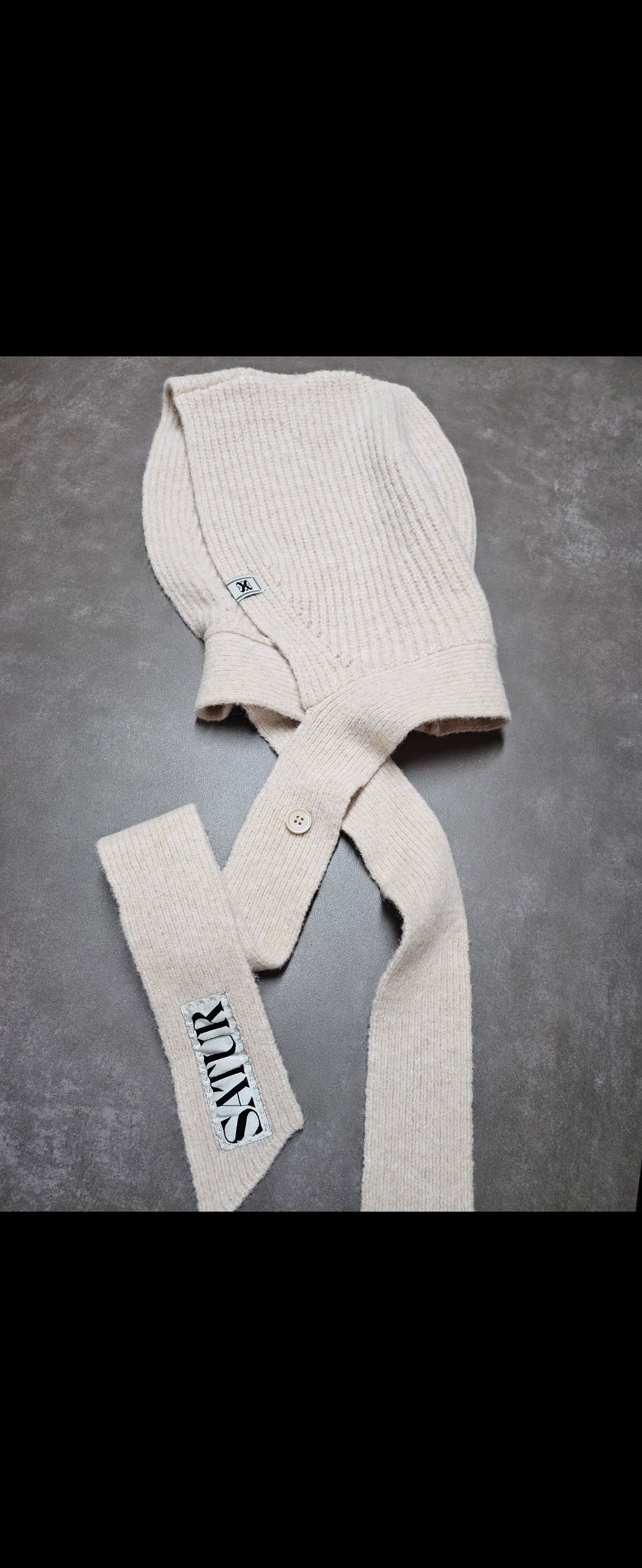 ☆送料・関税込☆SATUR★(W) Knit Balaclava★ MUSINSA公式 | SATUR (W) Knit Balaclava Cream