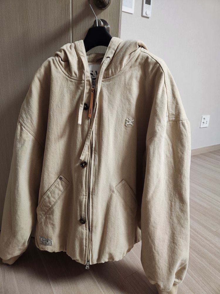 アウターその他 SATUR Theo padded hood zip-up beige SA243UJP02BG MUSINSA | SATUR Theo Padded Hood Zip-Up Beige