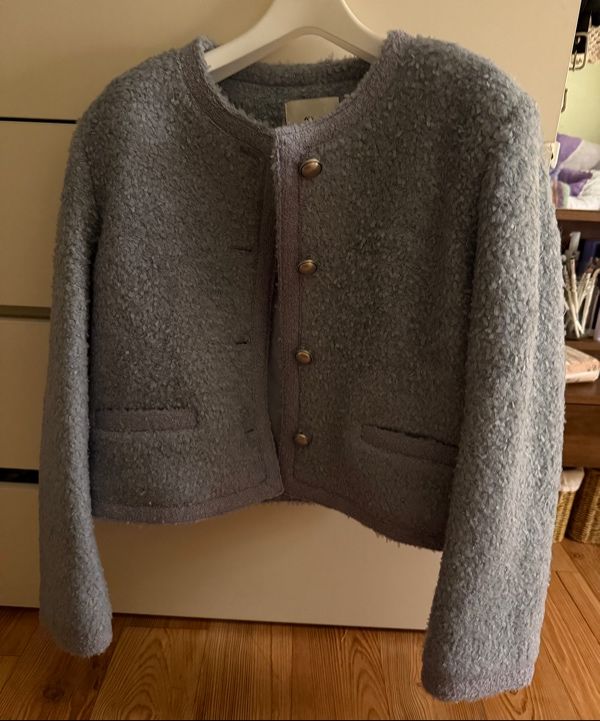 ★大人気★ETMON★Tweed Fur Jacket 4色★送料・関税込★ MUSINSA | ETMON Tweed Fur Jacket Black