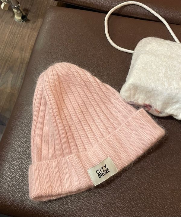 ニットキャップ・ビーニー CITYBREEZE ANGORA KNIT BEANIE BSA066 MUSINSA | CITYBREEZE WOMAN Angora Knit Beanie_4COLORS