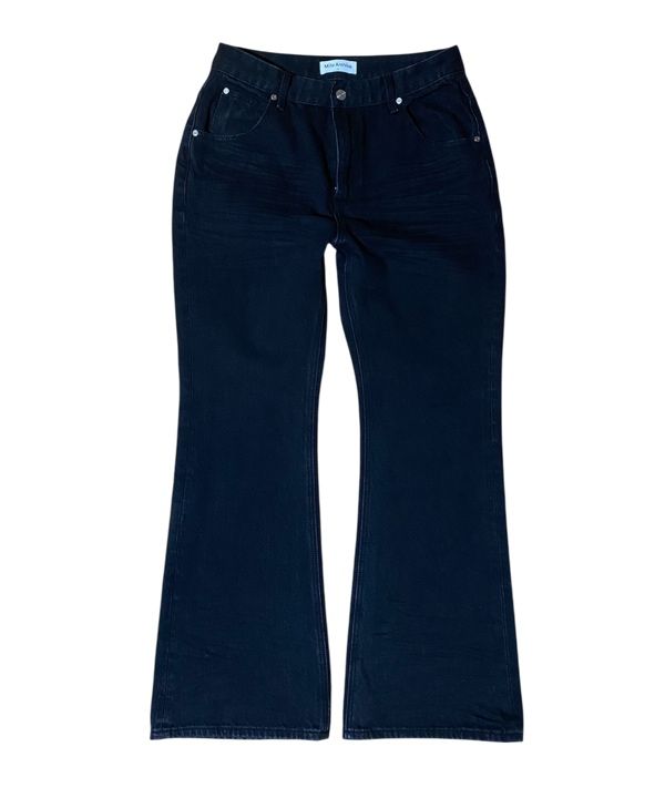 パンツ archive LAGUST black flare deim pants Archive LAGUST black flare denim pants