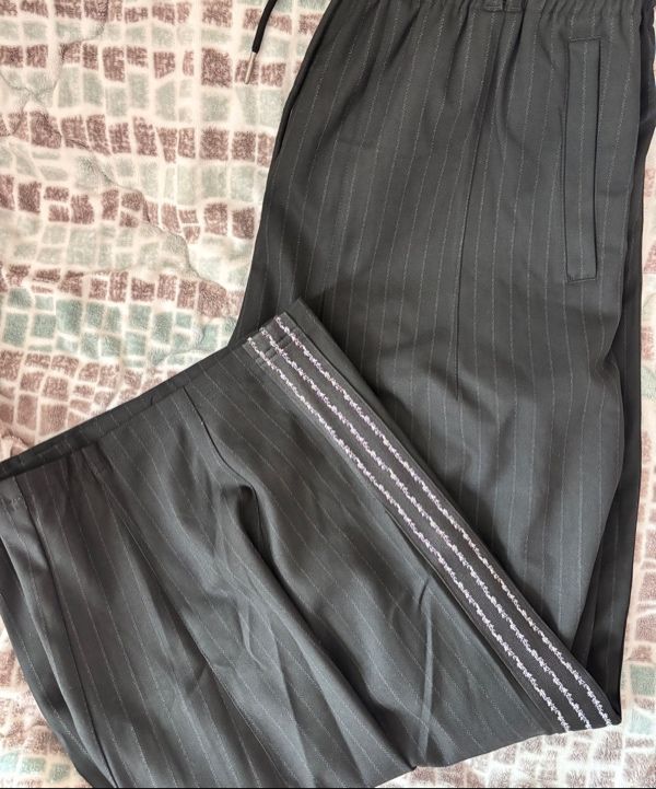 MUSINSA公式 | NOT4NERD Thorns Line Track Pants - Black