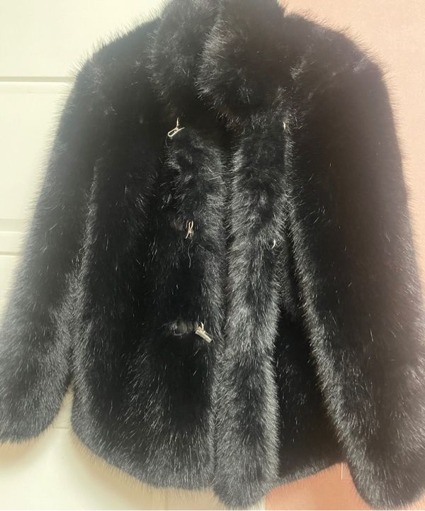 MUSINSA公式 | ILLIGO シアリングファージャケット ブラック