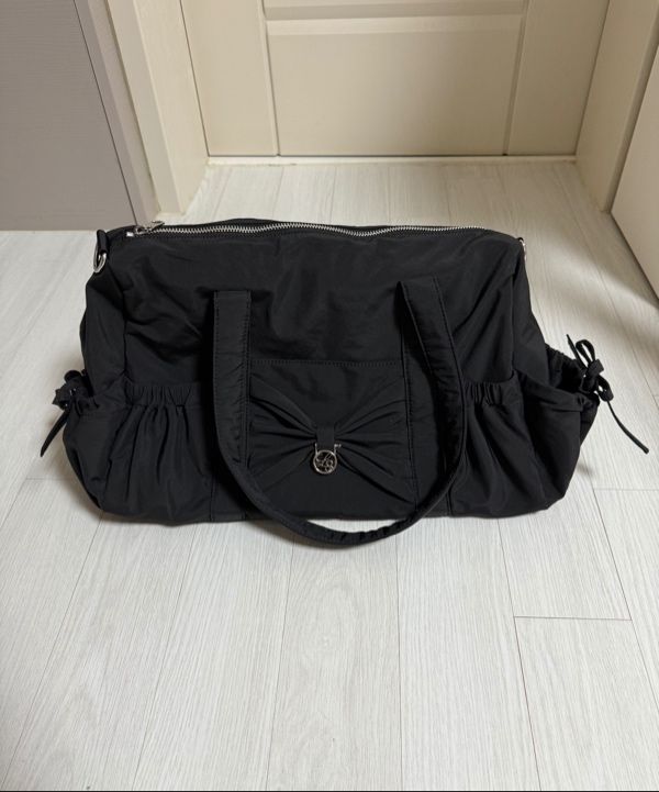 ●ILLIGO● Bow Forty Duffle Bag Black 5012264147 MUSINSA | ILLIGO Bow Forty Duffle Bag Black