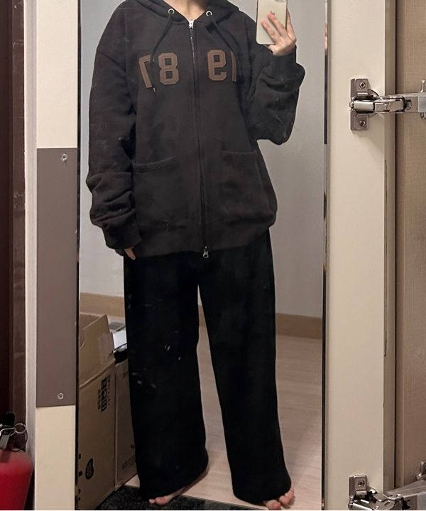 Maron確認ページ MUSINSA | MMLG [Mmlg] CHECK PATTERN HOOD ZIPUP (WOODY BROWN)