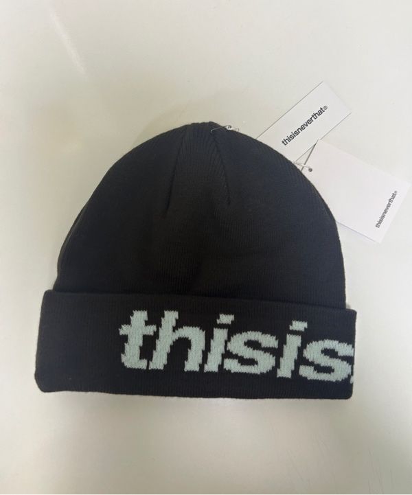 【this isneverthat】SP-Logo No Cuff Beanie MUSINSA | thisisneverthat® HSP-Logo Big Cuff Beanie Black