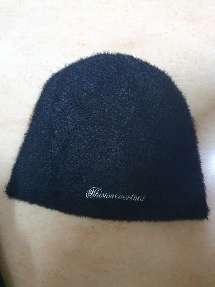 MUSINSA | thisisneverthat® Shaggy No Cuff Beanie Charcoal