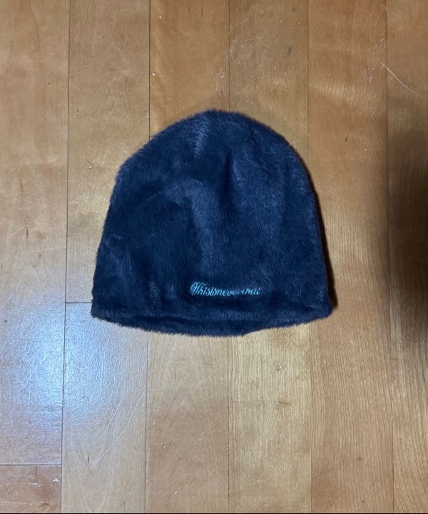 MUSINSA公式 | thisisneverthat® Shaggy No Cuff Beanie Charcoal