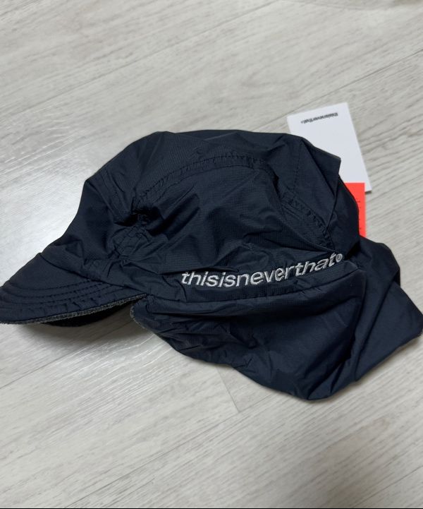 MUSINSA | thisisneverthat® Reversible Earflap Duckbill Cap Grey