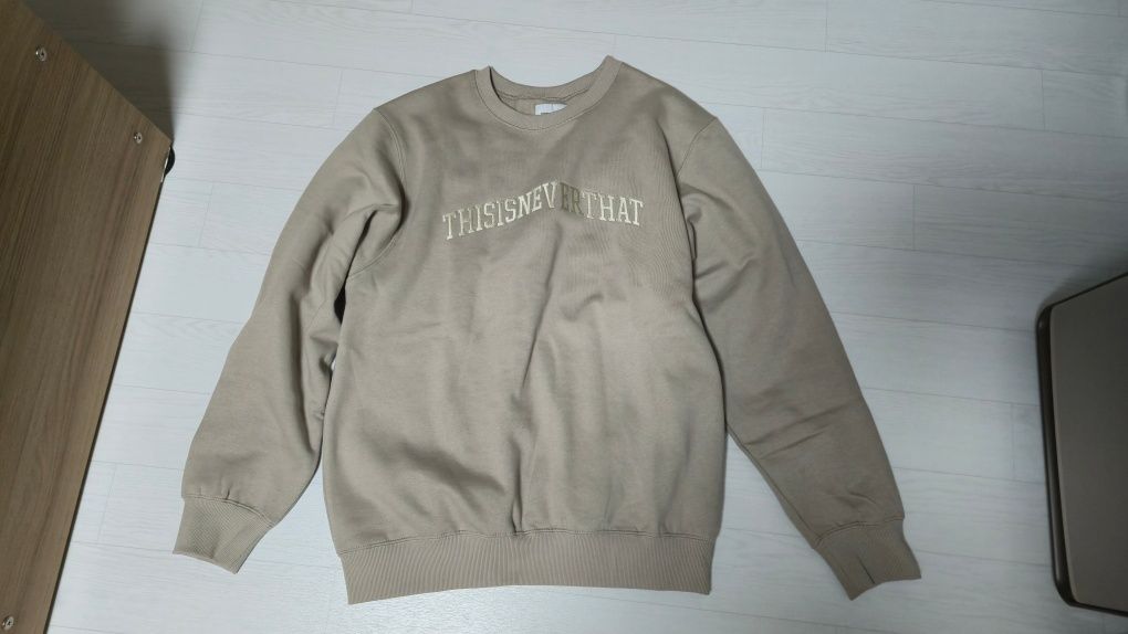 【THISISNEVERTHAT】Arch-Logo Crewneck Dark Slate Arch-Logo Crewneck - thisisneverthat®