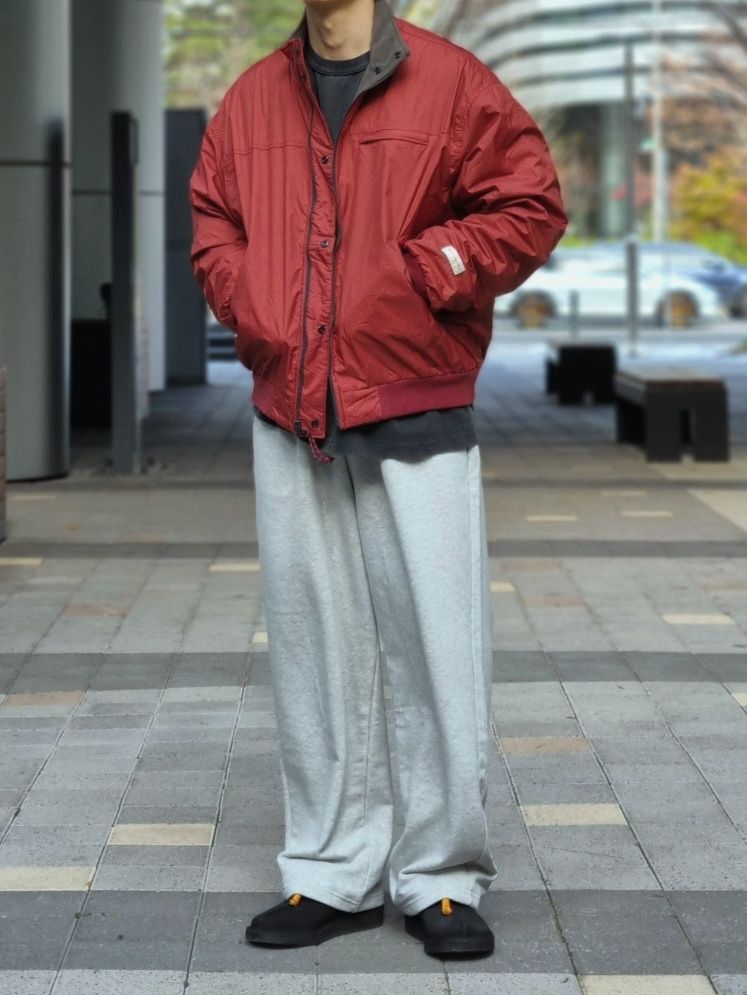 MUSINSA公式 | thisisneverthat® Reversible Warm Up Jacket Navy