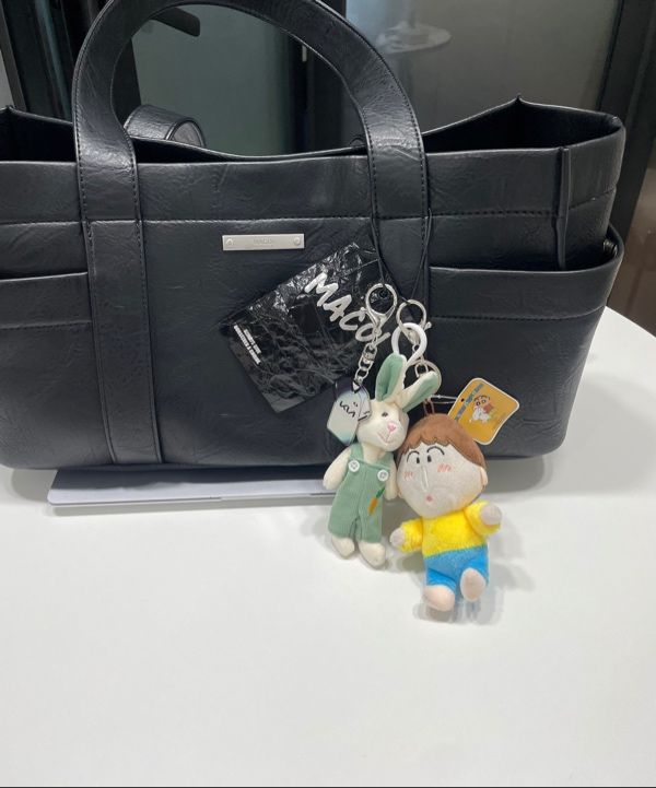 ショルダーバッグ・ポシェット MACOI Big Square Suede Baguette Shoulder Dot Bag Black MUSINSA | MACOI Big Square Suede Baguette Shoulder Dot Bag