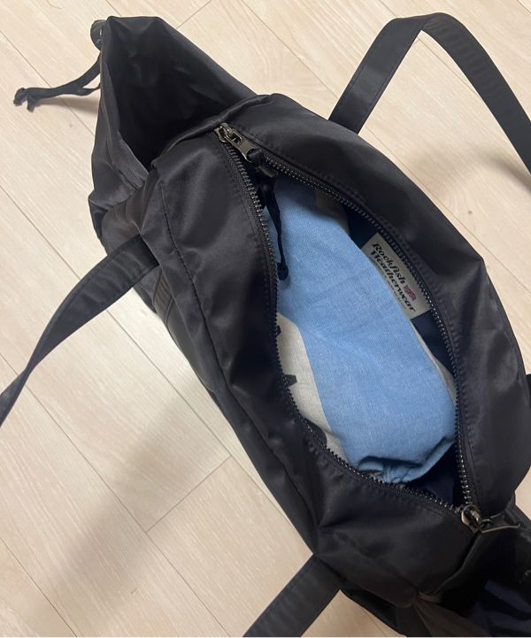 ROCKFISH WEATHERWEAR RIBBON DUFFLE BAG 黒 MUSINSA公式 | ROCKFISH WEATHERWEAR RIBBON DUFFLE BAG - 4 colors