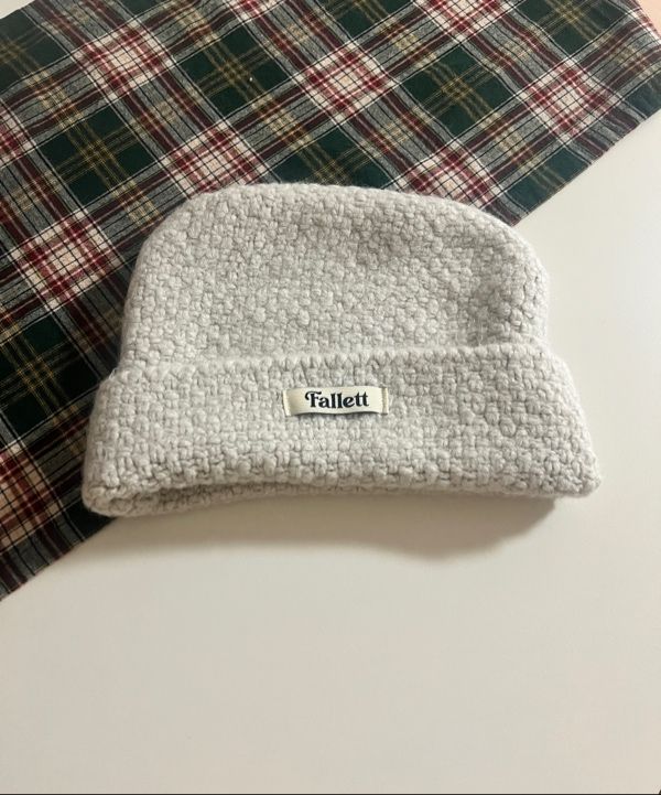 【FALLETT】mohair nero beanie★送料・関税込 9ab53caf6509d53ccdde00a71a00d8