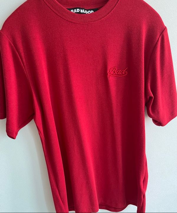 BADBLOOD♥ Beyond Soft Short Sleeve /追跡付 MUSINSA公式 | BADBLOOD Beyond Soft Short Sleeve - Red