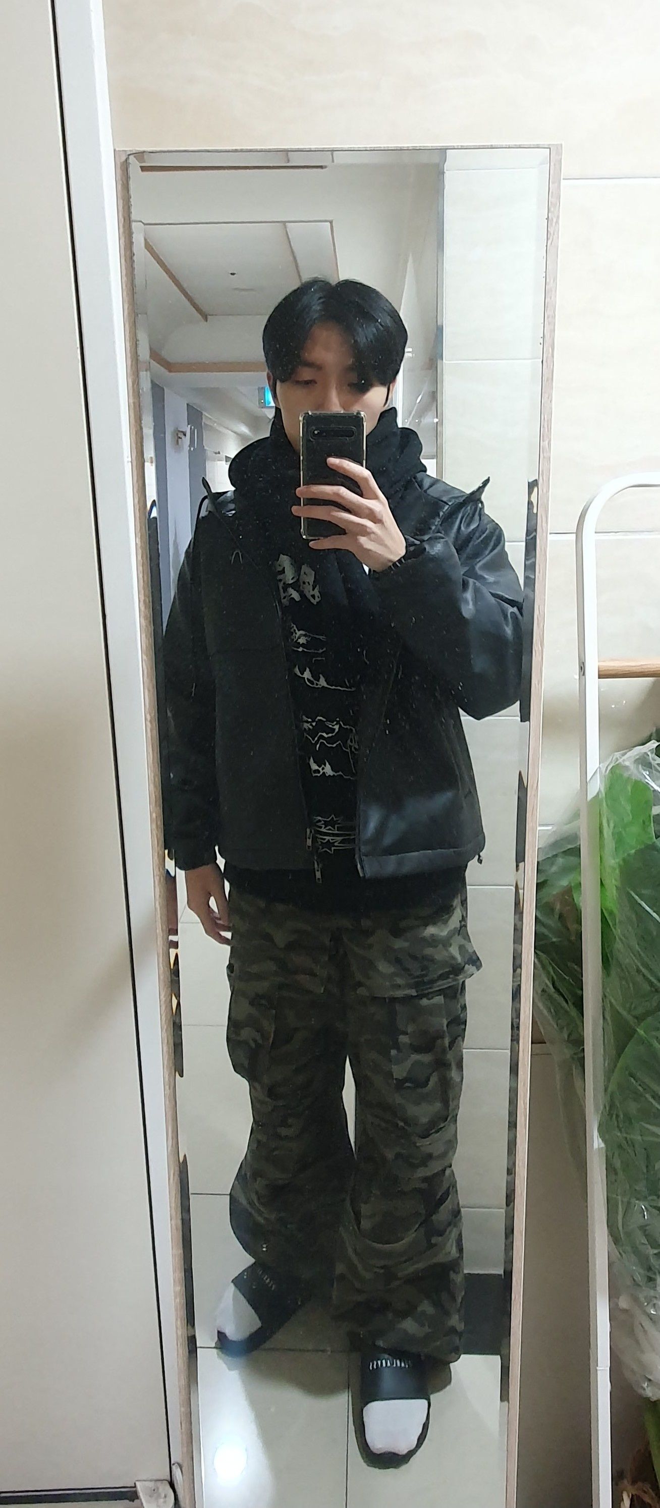 ジャケット・アウター AAKAM Leather Puffer Jacket MUSINSA MUSINSA | AAKAM Leather Puffer Jacket (Black)