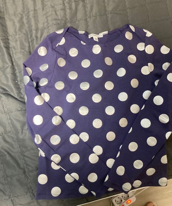MUSINSA | PARTIMENTO WOMEN Dot All Over Printed Long Sleeve
