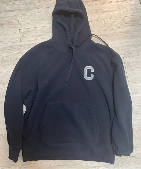 パーカー・フーディ COVERNAT C logo fleece overfit hoodie navy CO2403HD09NA MUSINSA | COVERNAT C Logo Fleece Overfit Hoodie Navy