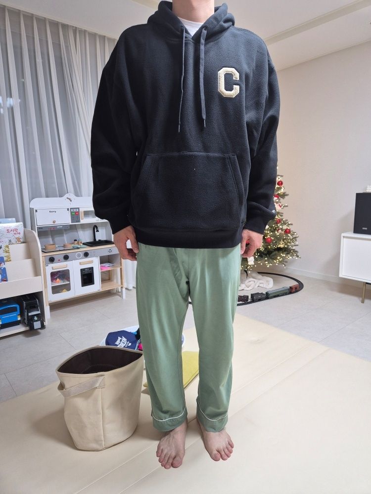 パーカー・フーディ COVERNAT C logo fleece overfit hoodie navy CO2403HD09NA MUSINSA | COVERNAT C Logo Fleece Overfit Hoodie Navy