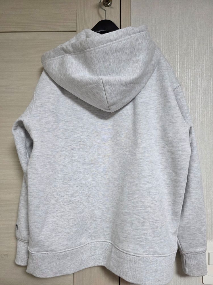 ★COVERNAT★ Arch logo brushed hoodie zip-up heather gray Arch Logo Hoodie Zip-Up Heather Gray - Covernat | 60
