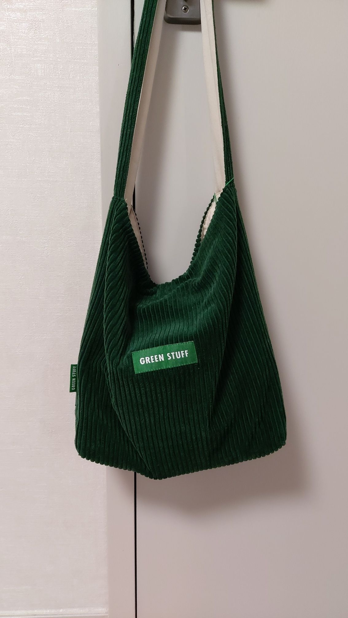 ショルダーバッグ・ポシェット GREEN STUFF Simple shopper bag 62 classic corduroy black MUSINSA | GREEN STUFF seem full bag 62 - classic corduroy black