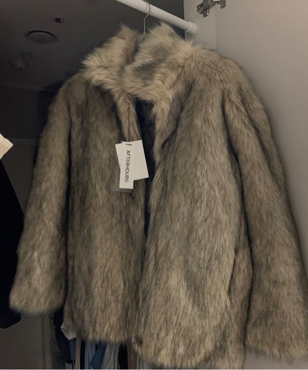 AFTERHOURS OVERSIZED FUR JACKET ファーコート MUSINSA公式 | AFTERHOURS OVERSIZED FUR JACKET V2 (MOCHA BEIGE)