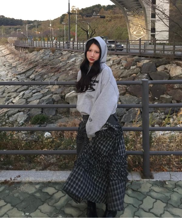 スカート AOPT UNBALANCE FRILL MAXI SKIRT - CHECK MUSINSA | AOPT UNBALANCE FRILL MAXI SKIRT - CHECK
