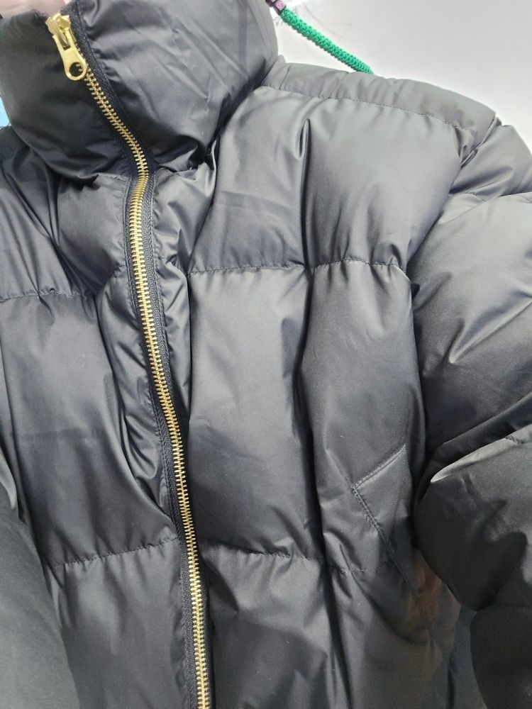MUSINSA | GENERAL IDEA Glove Set Short Puffer [CREAM