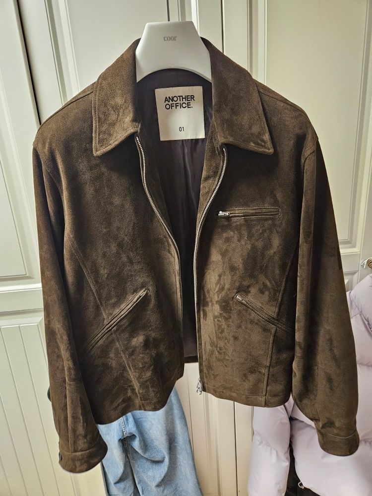 ジャケット・アウター 24AW ANOTHER OFFICE Leather Work Jacket 24AW ANOTHER OFFICE Leather Work Jacket