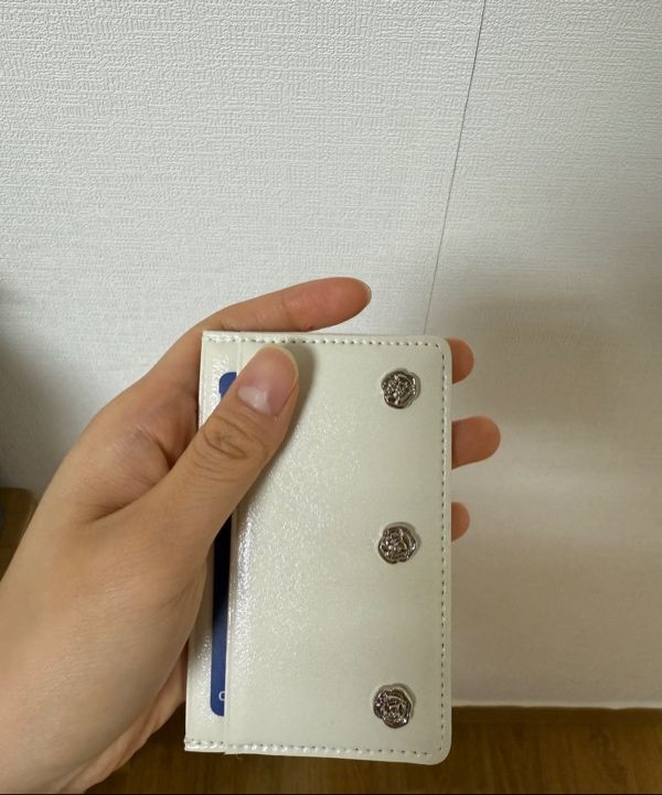 折りたたみ財布 FENNEC ROSIE CARD HOLDER MAUVE FNFCW02MEF MUSINSA | fennec ROSIE CARD HOLDER - BLACK