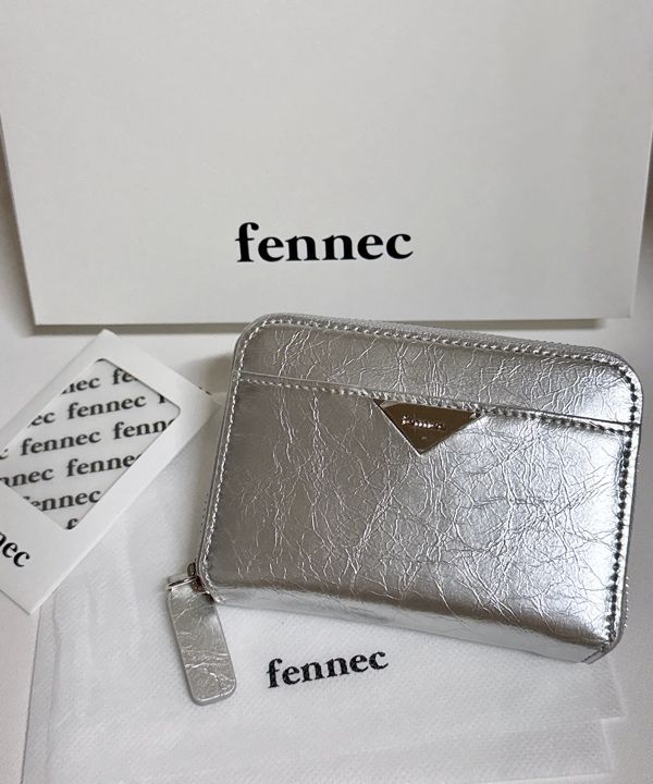 ◇Fennec◇ TRIANGLE SLIT POCKET SILVER TRIANGLE SLIT POCKET - SILVER - Fennec