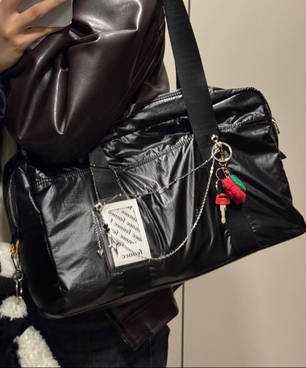 MUSINSA | fennec PHOTOCARD STORAGE BAG - BLACK