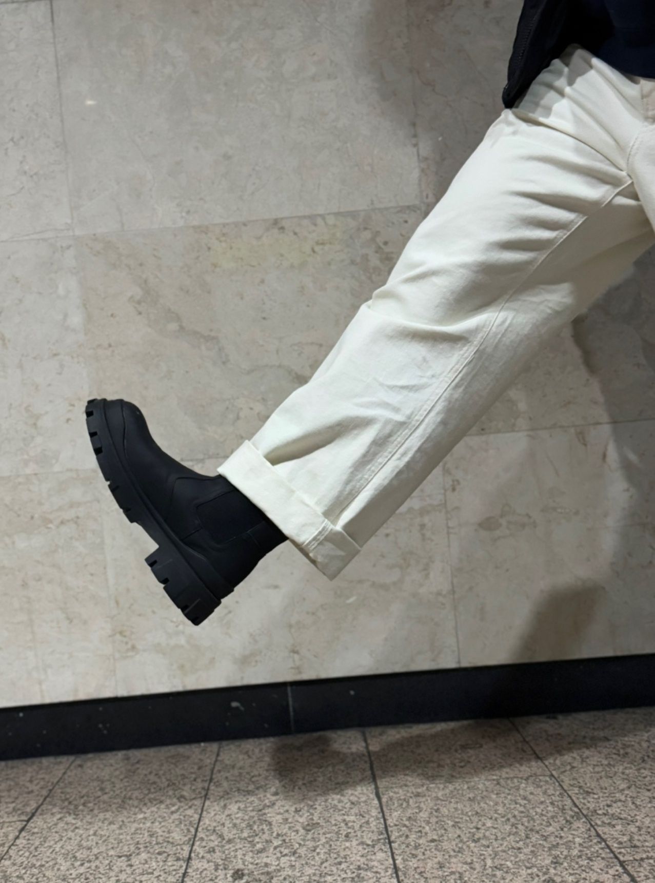 MUSINSA公式 BSQT BY CLASSY b2409 sequoia ugly commando chelsea boots