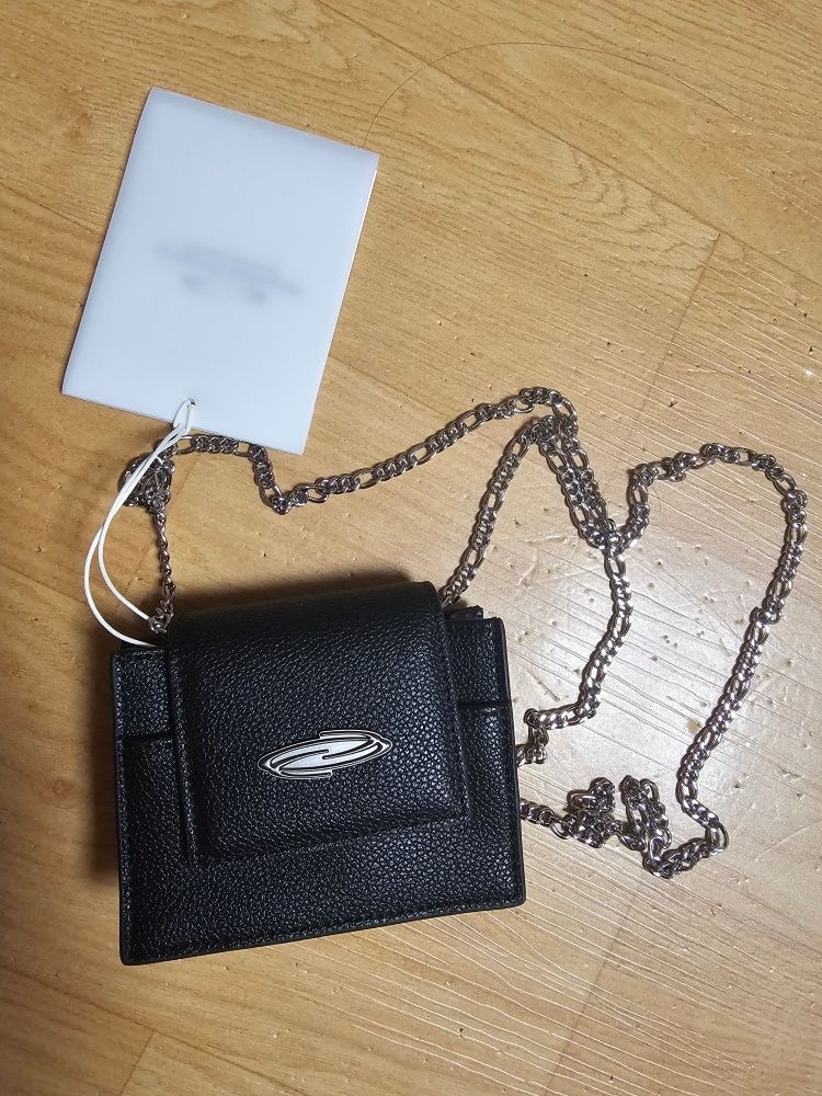 ★Opening Project★ Micro Chain Cross Bag Black FWSWABA815M MUSINSA | OPENING PROJECT Micro Chain Cross Bag - Black