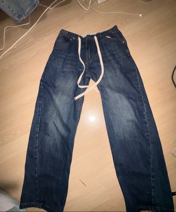 MUSINSA公式 | SCULPTOR Everyday Lowrise Denim Mid Blue