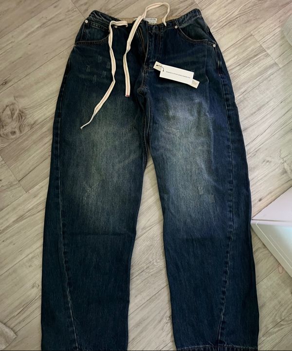 MUSINSA | SCULPTOR Everyday Lowrise Denim Mid Blue