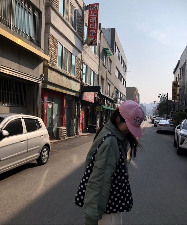 MUSINSA | RONRON INNER POINTED BOMBER MA-1 JUMPER KHAKI