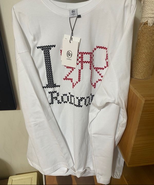 Tシャツ・カットソー RONRON I RIBBON OVER FIT LONG SLEEVE T SHIRT WHITE MUSINSA | RONRON I RIBBON OVER FIT LONG SLEEVE T SHIRT WHITE