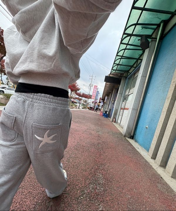 チノパンツ THE COLDEST MOMENT TCM starfish sweat pants grey 20241018 MUSINSA | THE COLDEST MOMENT TCM starfish sweat pants (grey)