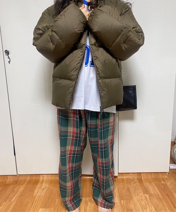 ダウンジャケット・コート [NICEGHOSTCLUB]DYED NYLON DOWN PUFFER_BROWN (NG2DWUB900A) MUSINSA公式 | NICE GHOST CLUB DYED NYLON DOWN PUFFER_ORANGE